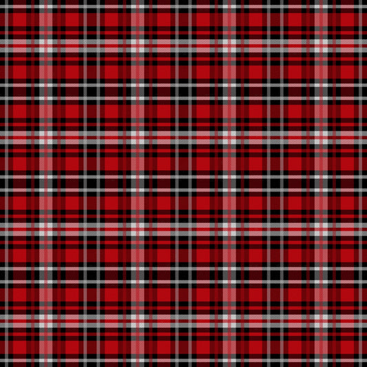 Winter Plaid - Adhesive Vinyl Sheets