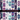 Purple Winter - Precut strips 12x12 vinyl sheet