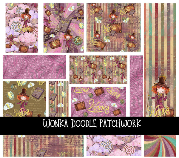 Wonka Doodle Patchwork Set