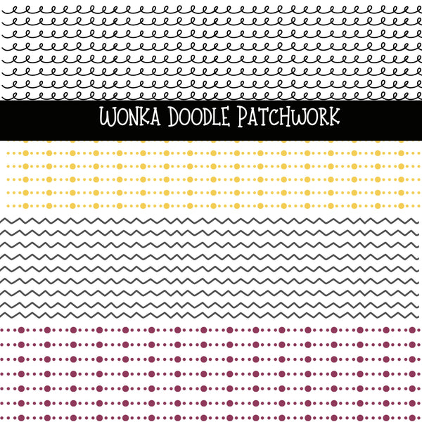 Wonka Doodle Patchwork Set