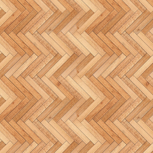 Wood Floor Tangram - Adhesive Vinyl 12x12 Sheet