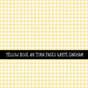 Yellow Rose Torn Pages UV DTF Decal sheets 8 Designs available