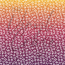 Yellow, Pink and Purple Cheetah Ombre - Adhesive Vinyl Sheets