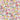 Yellow and Pink Garden Florals - Adhesive Vinyl Sheets