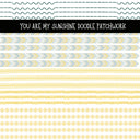 You are my Sunshine Doodle Patchwork Set
