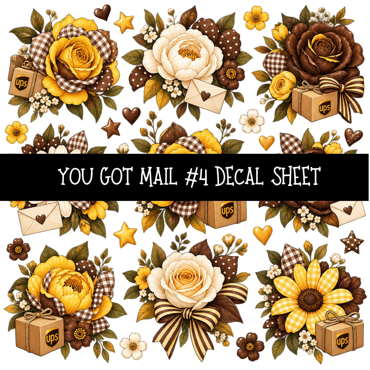 You got mail UV DTF Decal sheets 16 Designs available