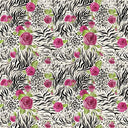 Zebra Rose - Adhesive Vinyl Sheets