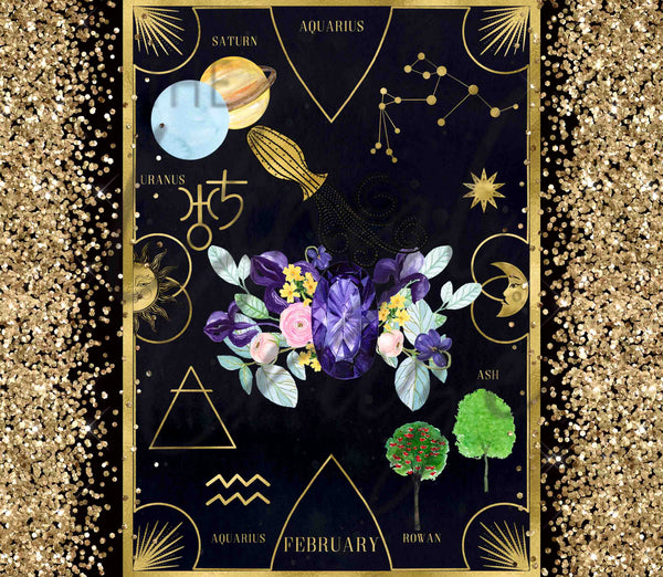 Zodiak Series - Adhesive Vinyl Wrap