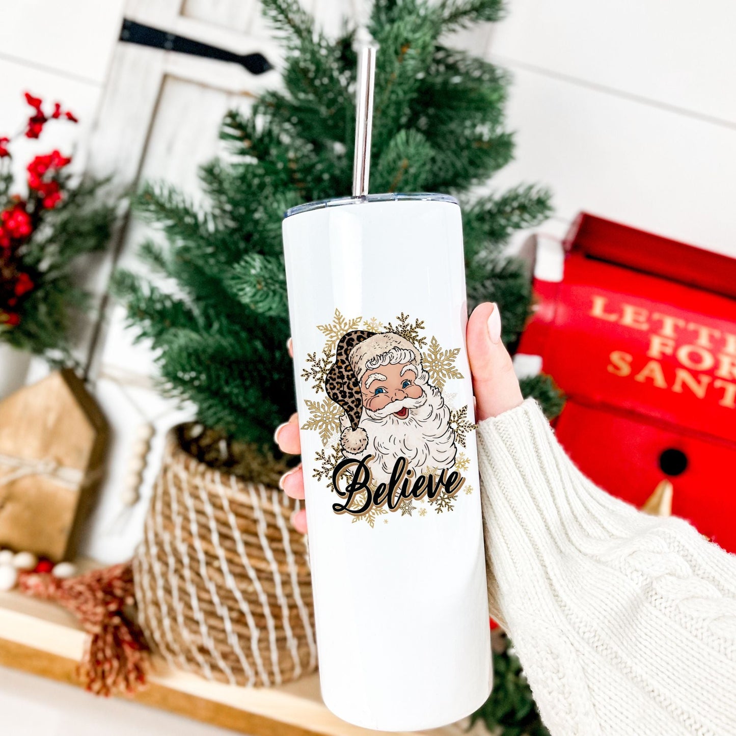 Believe Santa - UV DTF Decals