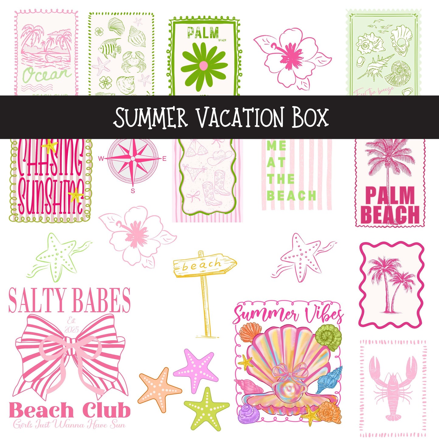 Summer Vacation Box  -Can not be ordered with any other items- Available at 5:00 P.M. Central time January 20th (Copy)