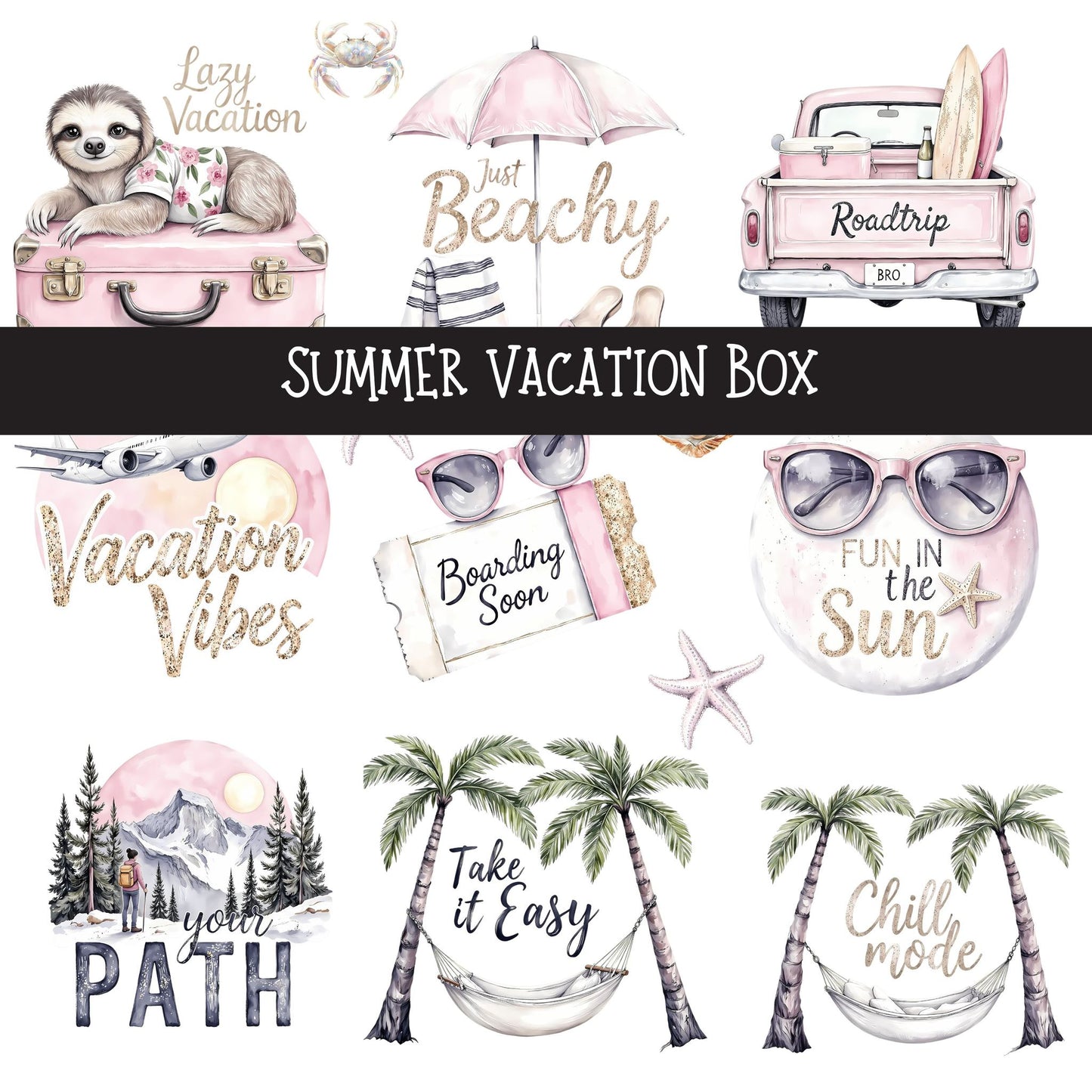 Summer Vacation Box  -Can not be ordered with any other items- Available at 5:00 P.M. Central time January 20th (Copy)