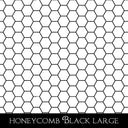 Honey comb UV DTF Decal Sheets 8 colors  2 sizes available
