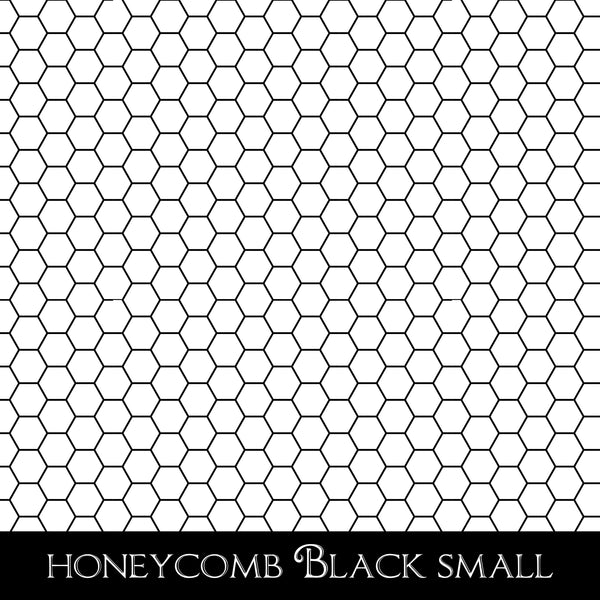 Honey comb UV DTF Decal Sheets 8 colors  2 sizes available