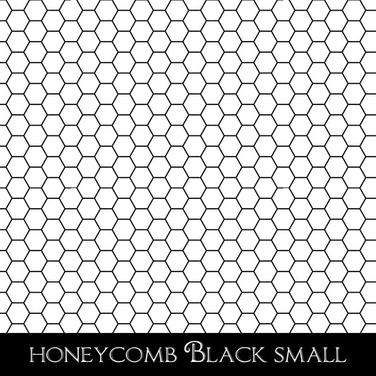 Honey comb UV DTF Decal Sheets 8 colors  2 sizes available