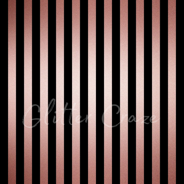 Black or white stripes - Adhesive Vinyl Wrap 12x12 Sheets - various colors