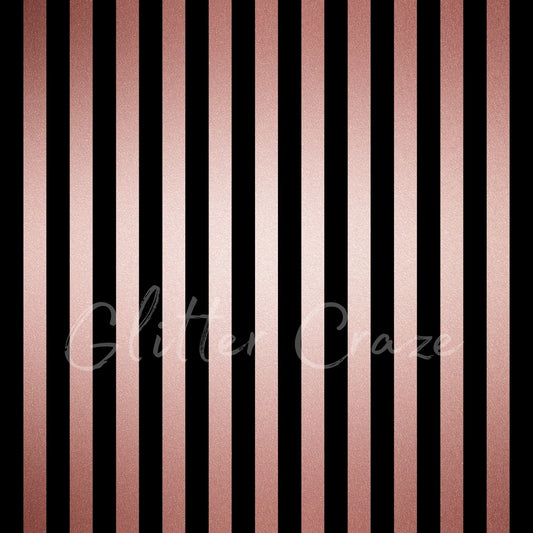 Black or white stripes - Adhesive Vinyl Wrap 12x12 Sheets - various colors