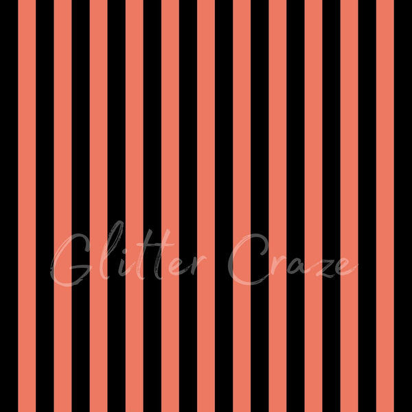 Black or white stripes - Adhesive Vinyl Wrap 12x12 Sheets - various colors
