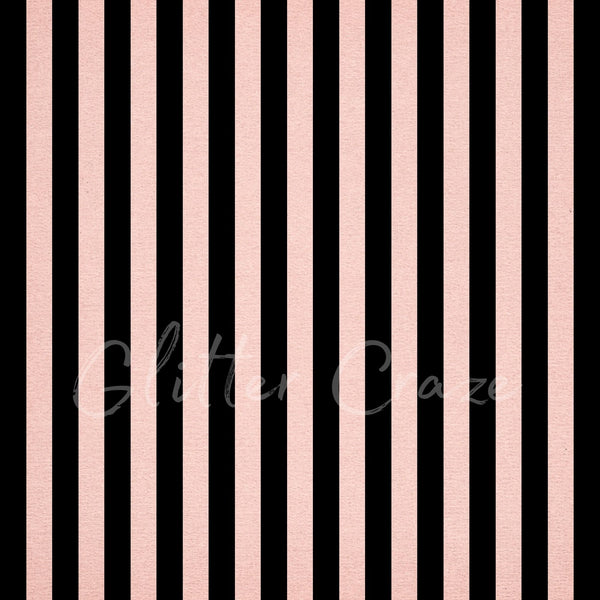 Black or white stripes - Adhesive Vinyl Wrap 12x12 Sheets - various colors