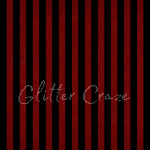 Black or white stripes - Adhesive Vinyl Wrap 12x12 Sheets - various colors