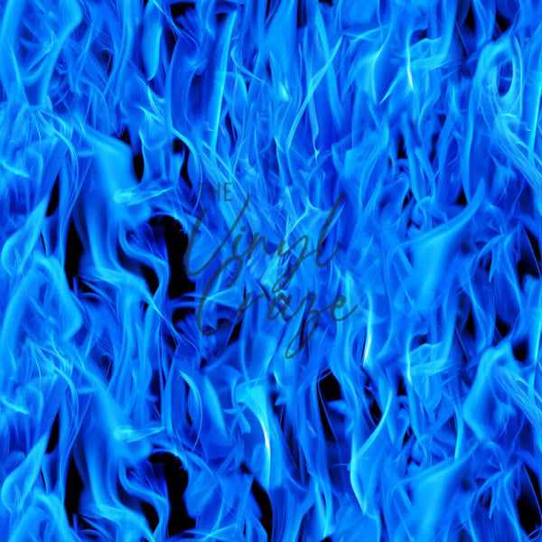 Blue Flame - Adhesive Vinyl Sheets