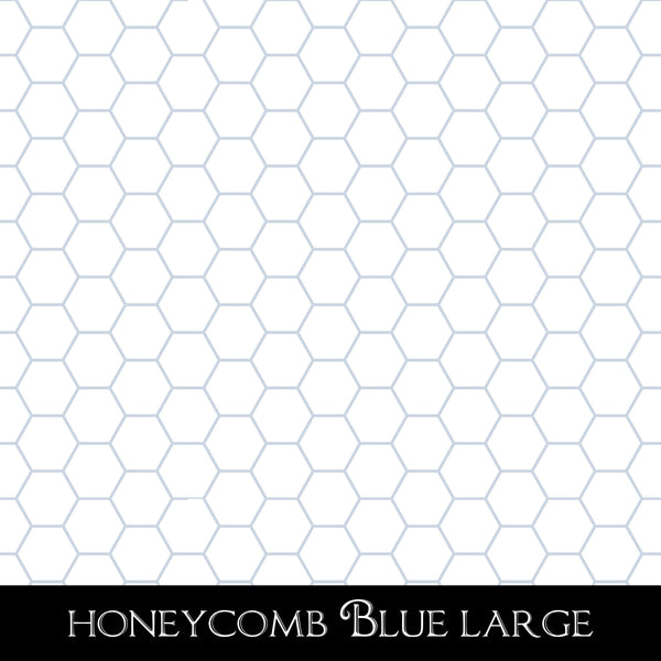 Honey comb UV DTF Decal Sheets 8 colors  2 sizes available