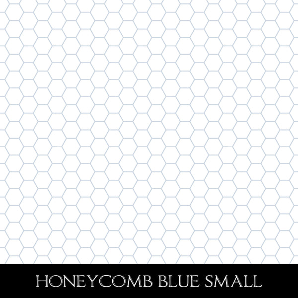 Honey comb UV DTF Decal Sheets 8 colors  2 sizes available