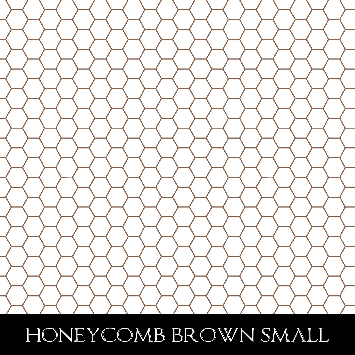 Honey comb UV DTF Decal Sheets 8 colors  2 sizes available