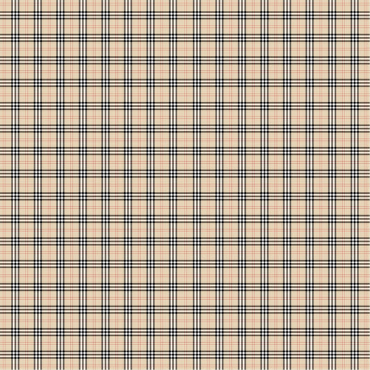 Burberry Plaid - Adhesive Vinyl Sheets