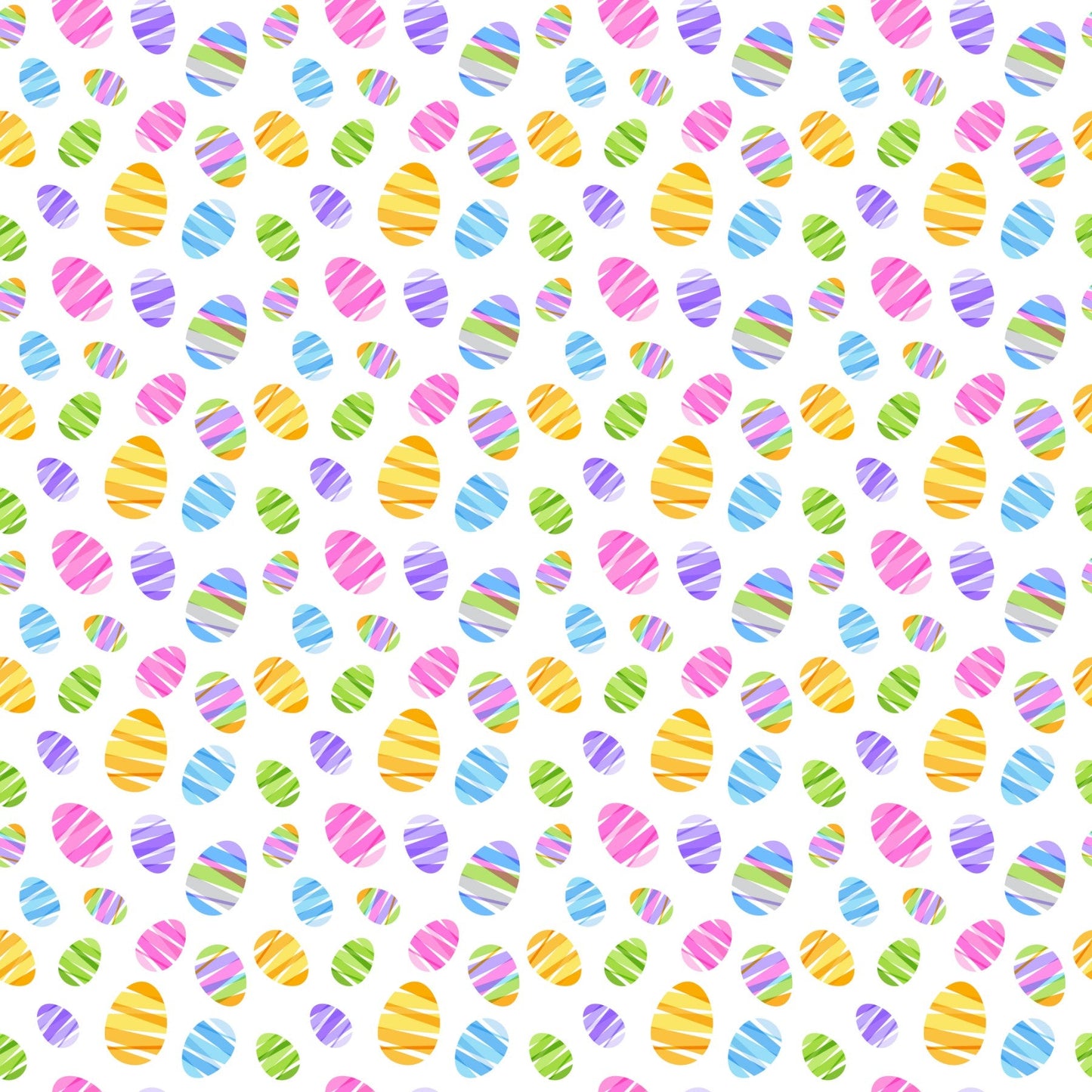 Colorful Easter Eggs - Adhesive Vinyl Sheets