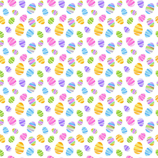 Colorful Easter Eggs - Adhesive Vinyl Sheets