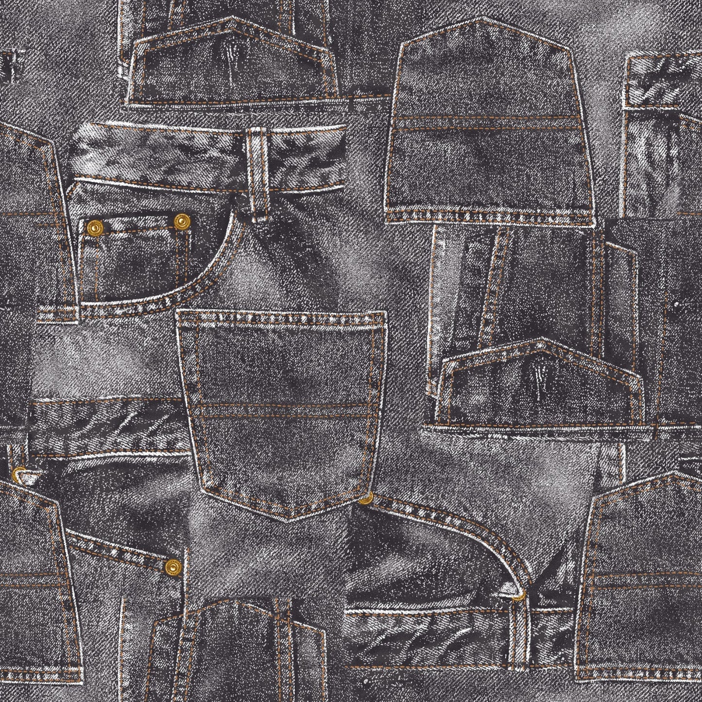 Denim Patchwork - Adhesive Vinyl Sheets