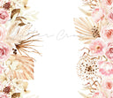 Floral Name - Adhesive Vinyl Wrap