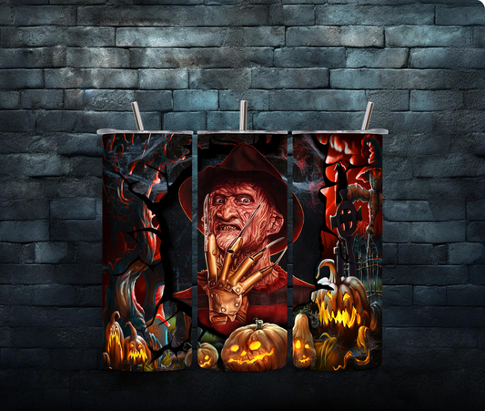 Freddy Vinyl Tumbler Wraps