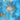 Gold And Blue Ocean - Adhesive Vinyl 12x12 sheet