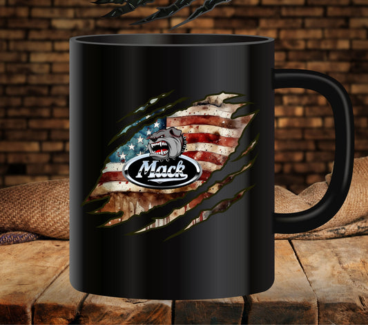 Mack Flag Claw UV DTF Decals