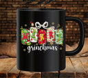 Merry Grinchmas Bow  UV DTF Decals