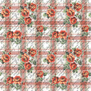 Scripted Roses Adhesive Vinyl Sheets