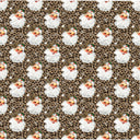 Leopard Santa - Adhesive Vinyl Sheets