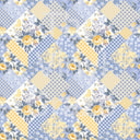 Spring Floral Patchwork - Adhesive Vinyl 12x12 Sheet