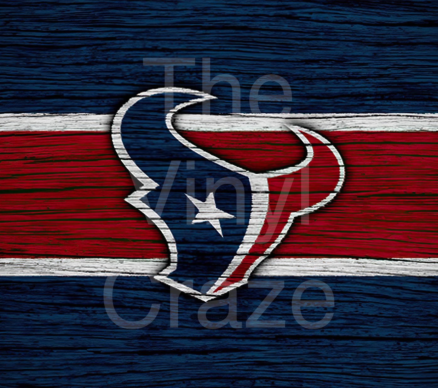 Texans - Adhesive Vinyl Wrap