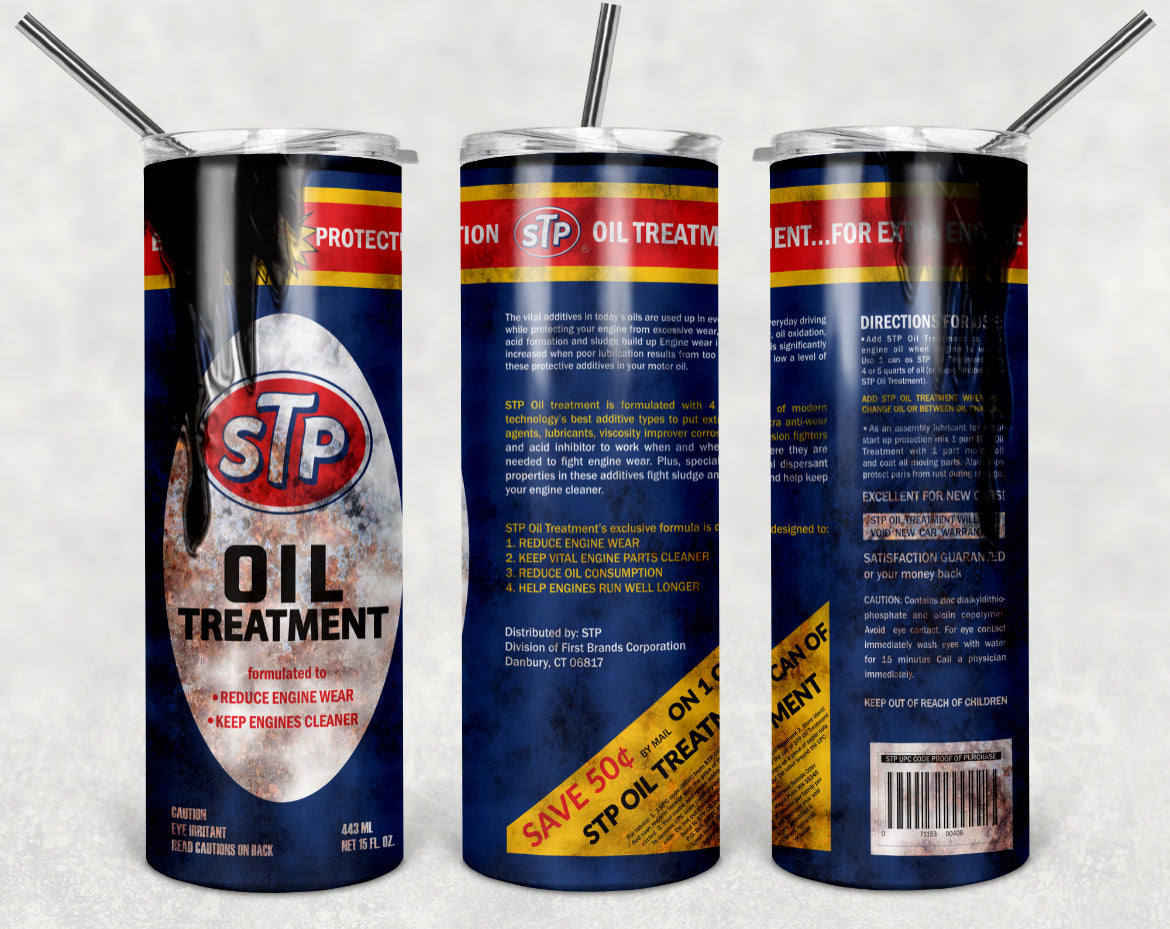 STP Oil - Adhesive Vinyl Wrap