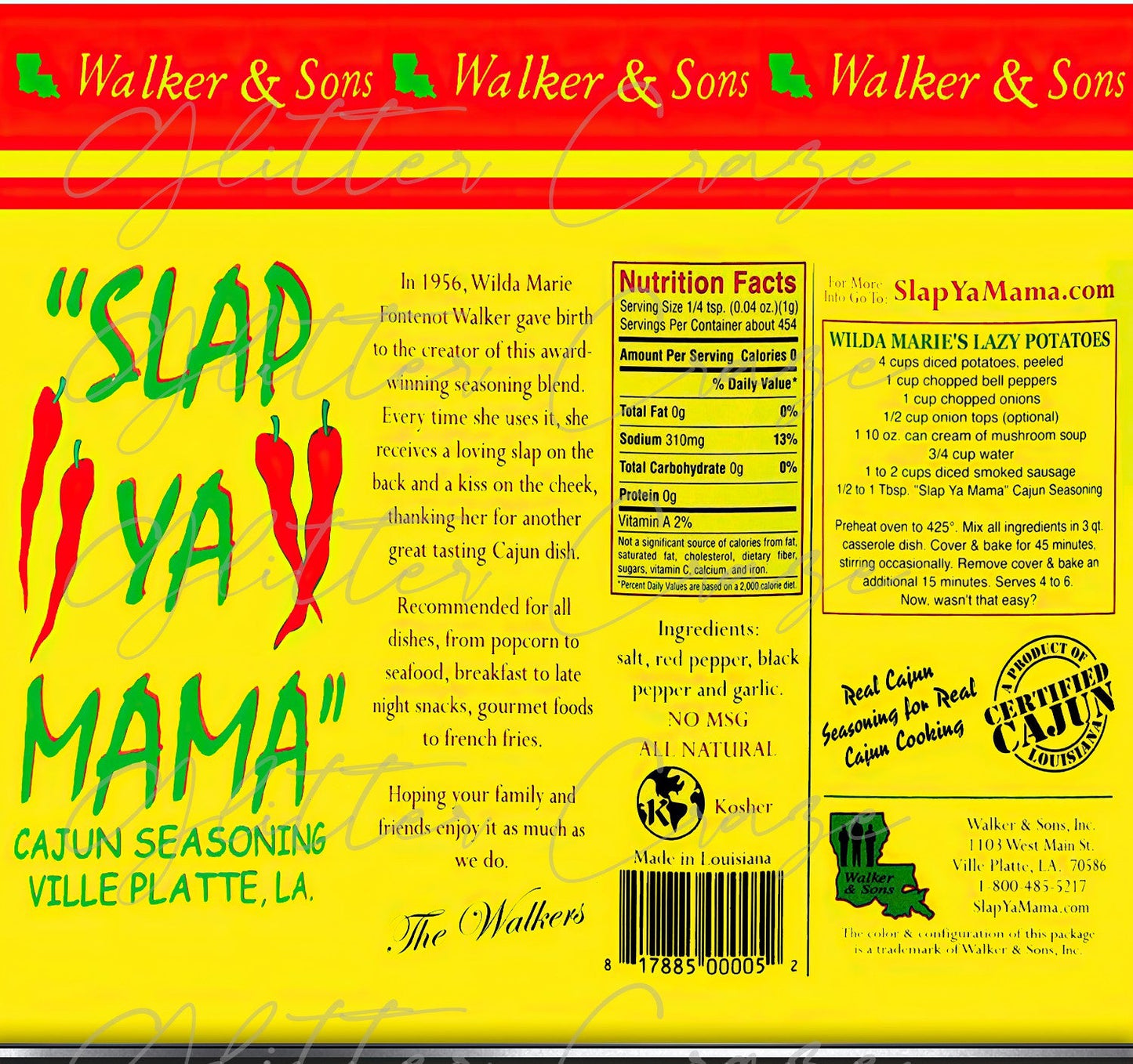 Slap Ya Mama - Adhesive Vinyl Wrap