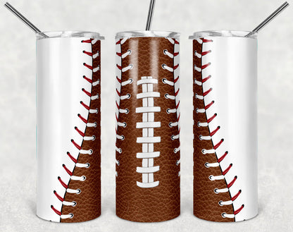 Baseball/Football - Adhesive Vinyl Wrap