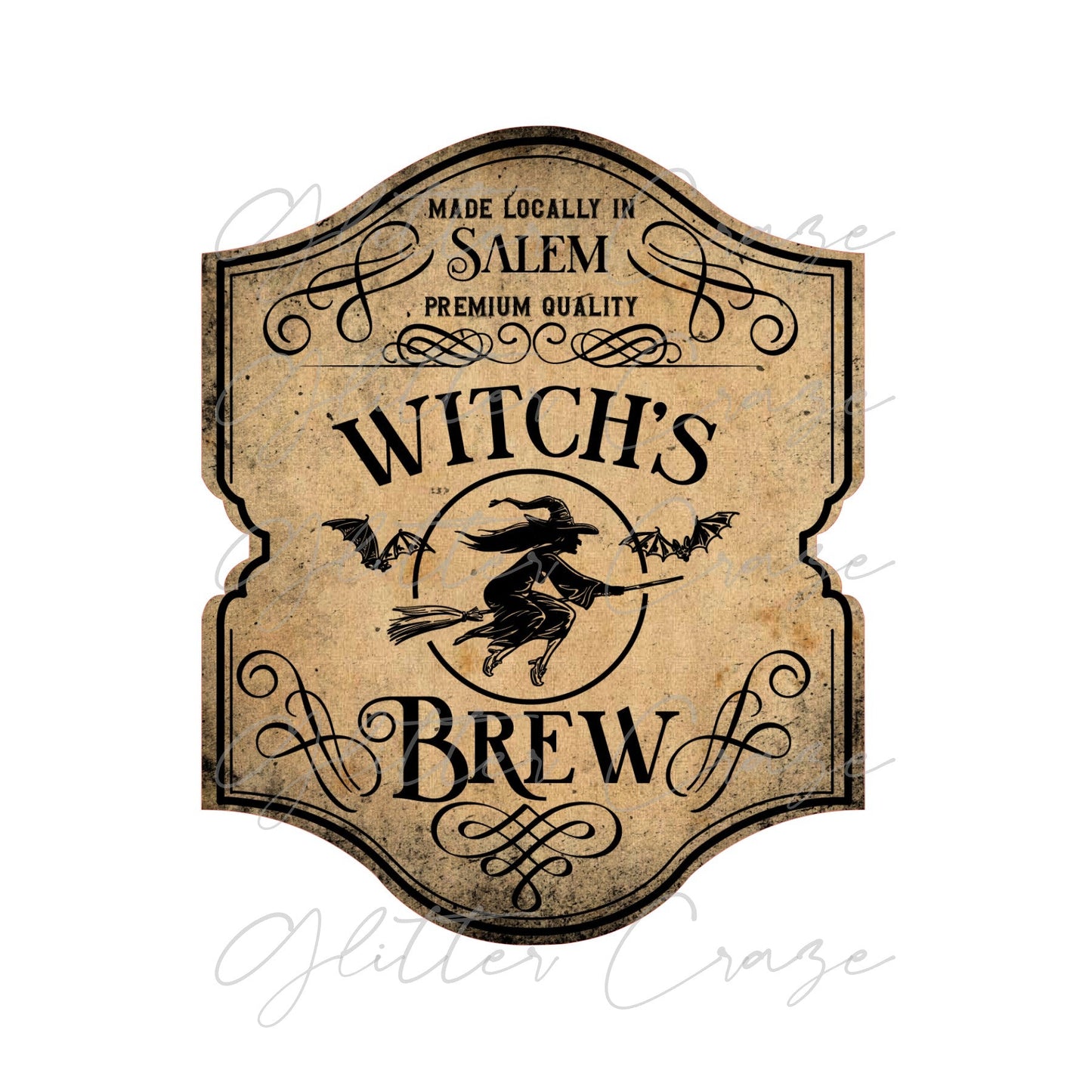 Witches Brew - UV DTF Decal