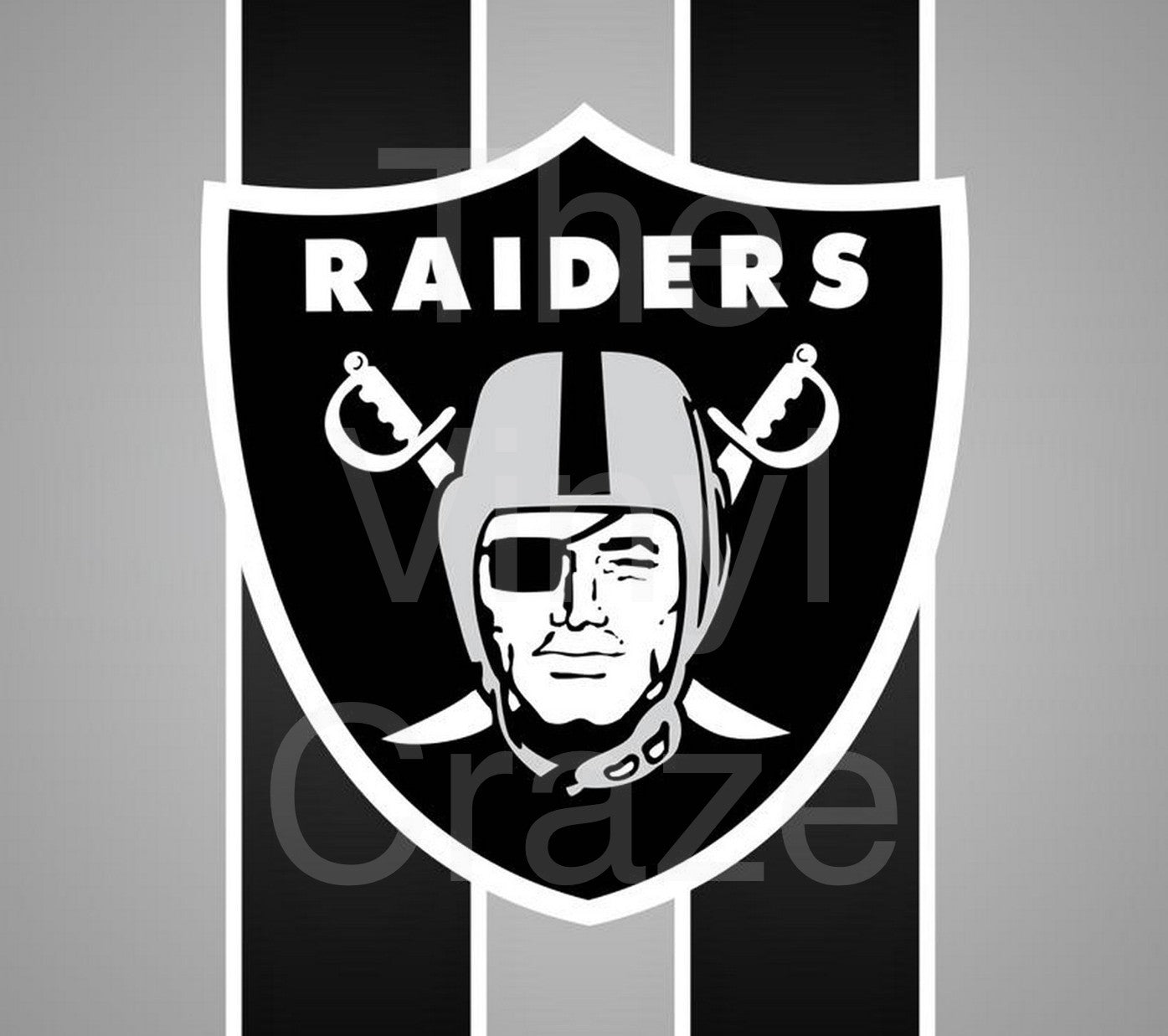 Raiders - Adhesive Vinyl Wrap