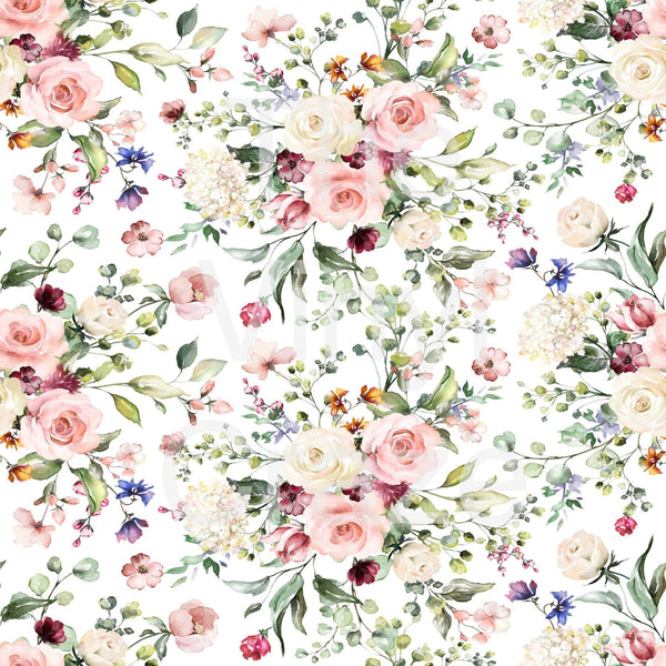 Spring Flower - Adhesive Vinyl 12x12 Sheet