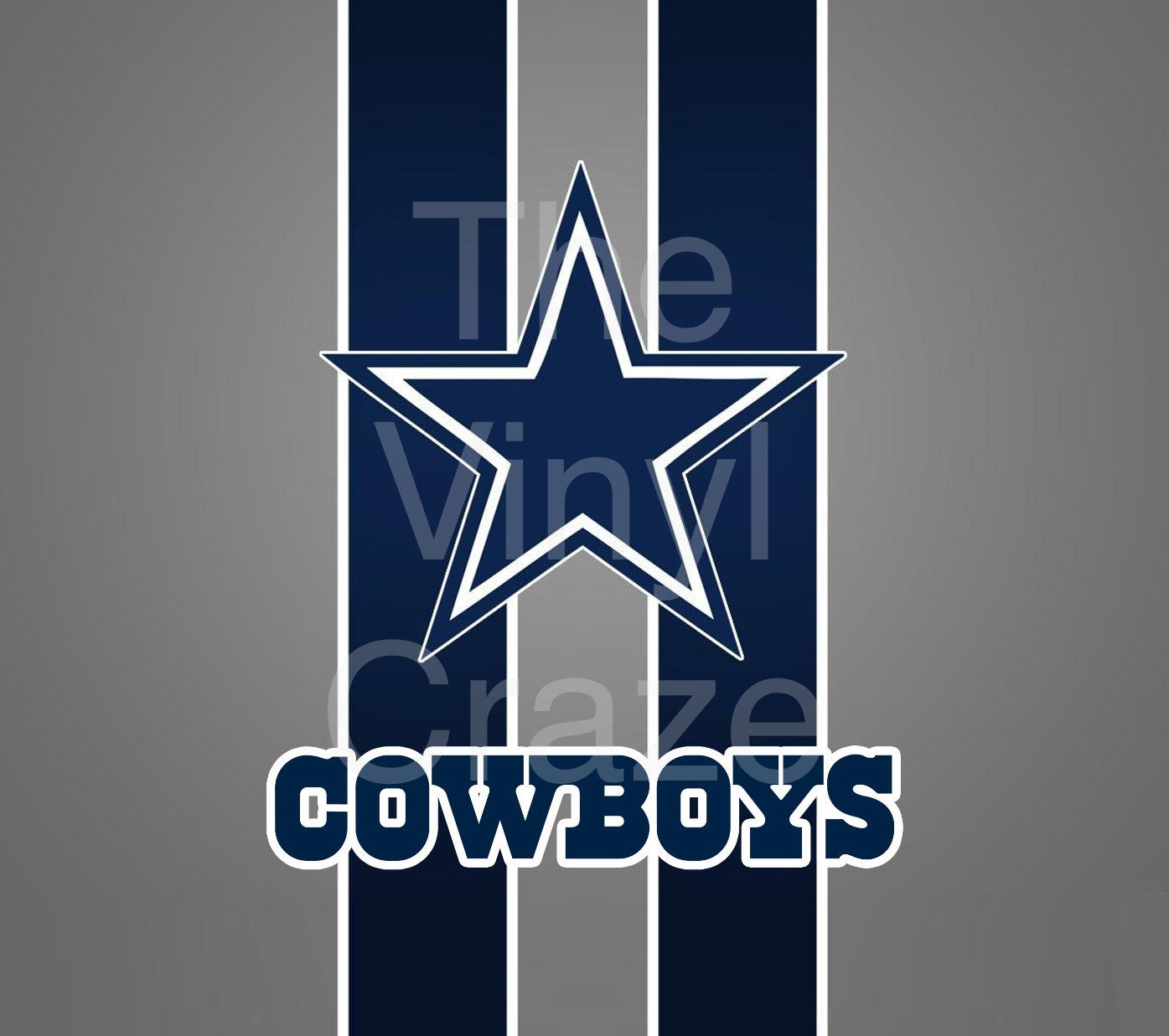 Cowboys - Adhesive Vinyl Wrap