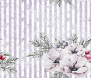 Purple Striped Winter - Adhesive Vinyl Wrap
