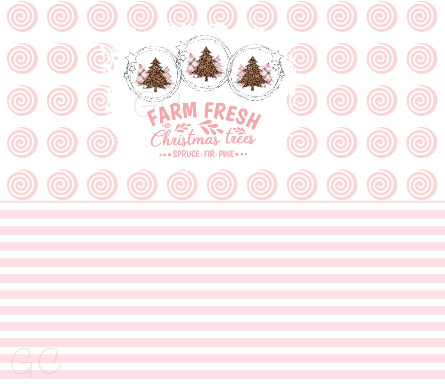 Farm Fresh Christmas - Adhesive Vinyl Wrap