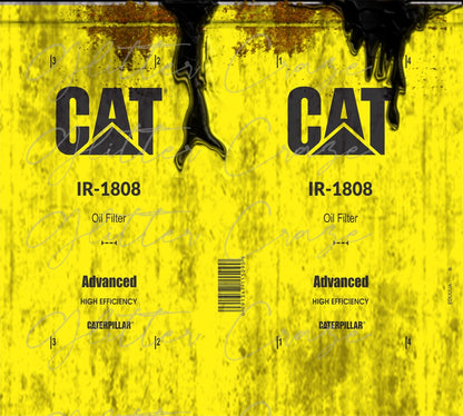 CAT Oil - Adhesive Vinyl Wrap